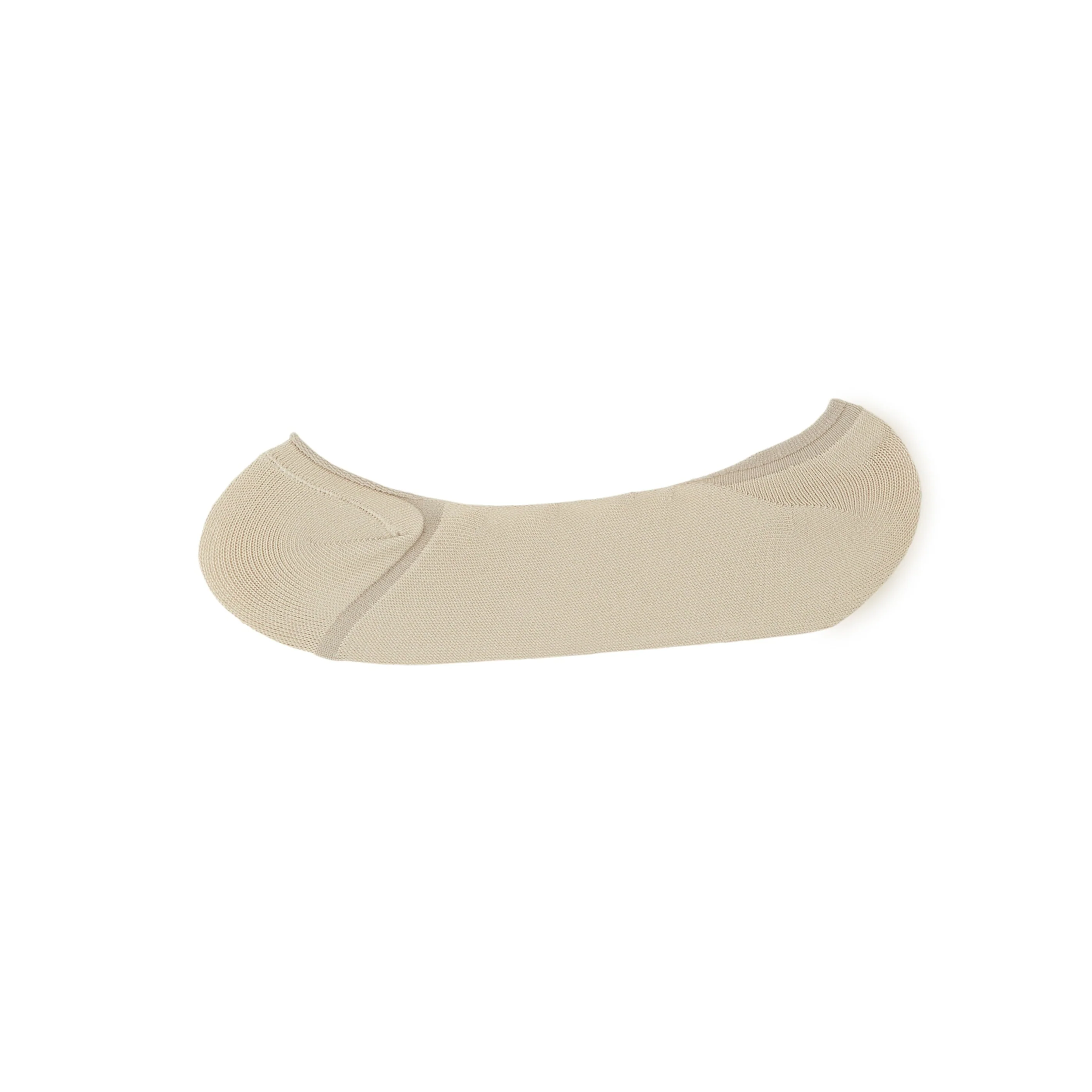 011111112 Plain Heel Fit Nylon No-Show Socks M - Image 5