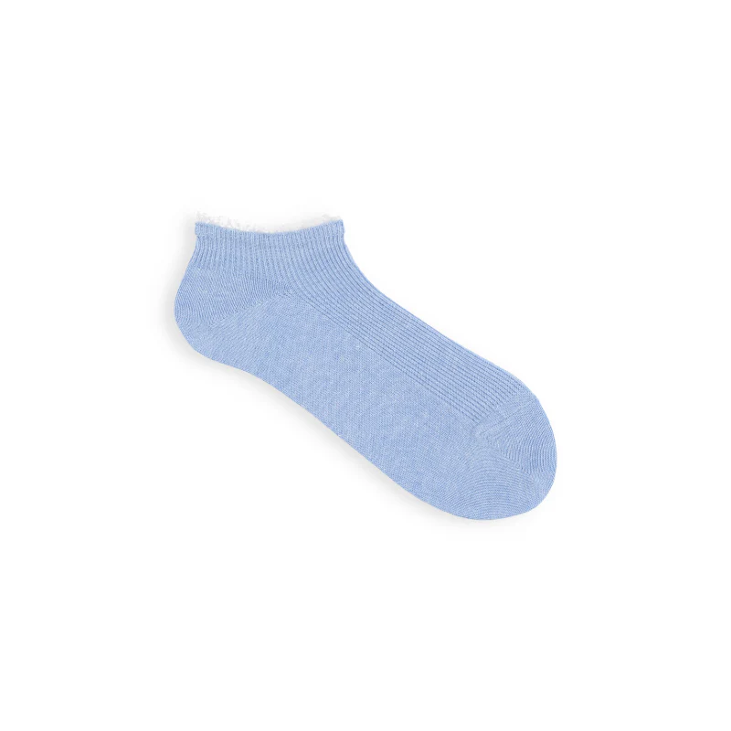 011120134 White Frill Rib Trainer Socks - Image 28