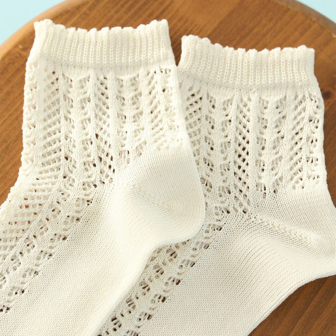 011132880 Irmack Mesh Ankle Socks S - Image 5