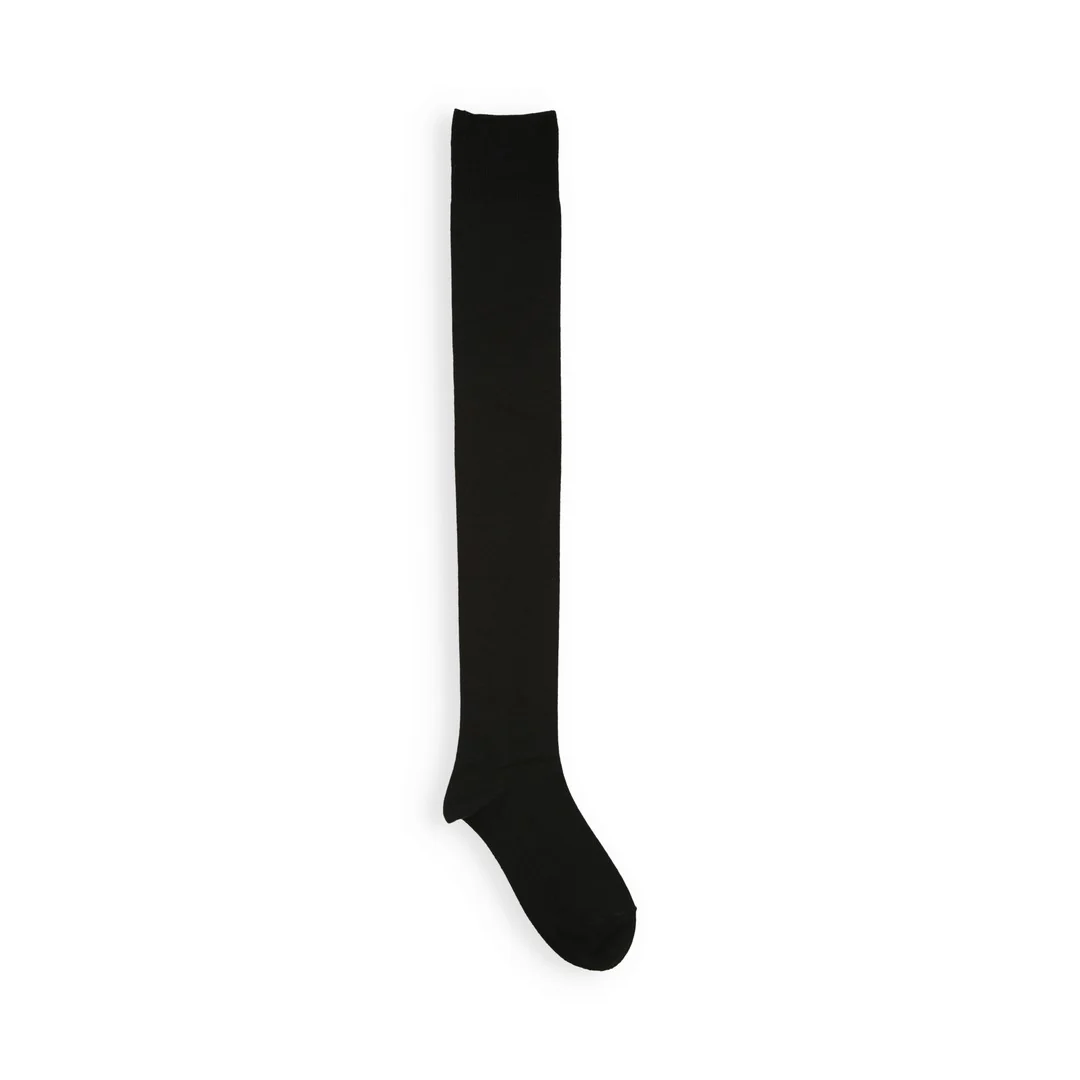 011180065 Wool Mixed Fine Over The Knee Socks - Image 3