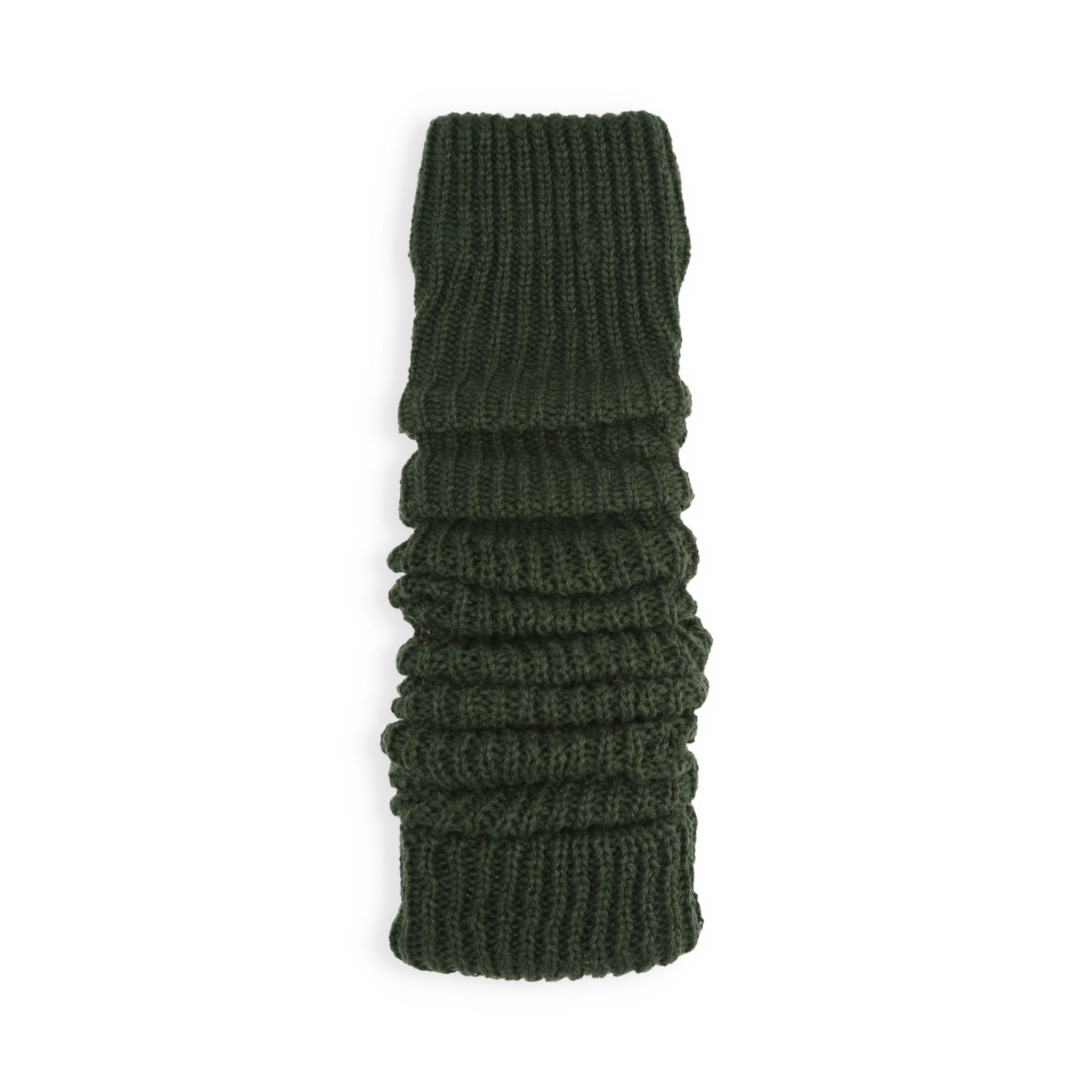 011400098 Bulky Yarn Ribbed Long Legwarmer 88cm - Image 10
