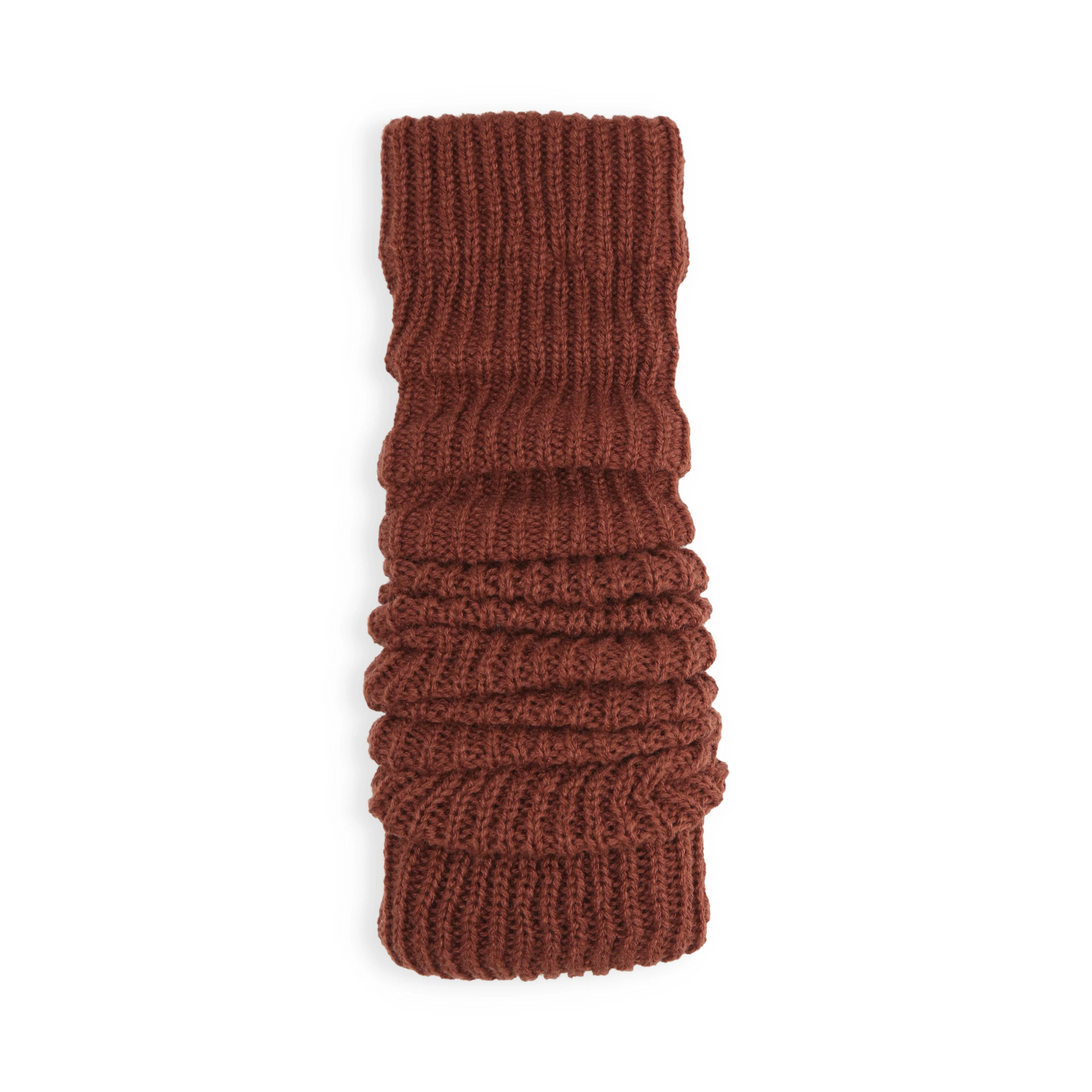 011400098 Bulky Yarn Ribbed Long Legwarmer 88cm - Image 6