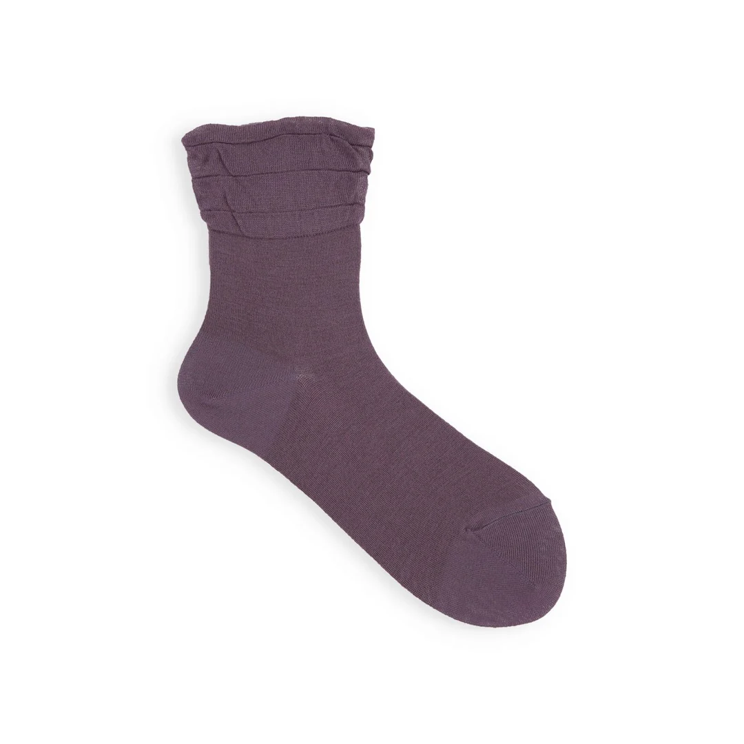 021131759 Fine Rayon Silk Ankle Socks - Image 29