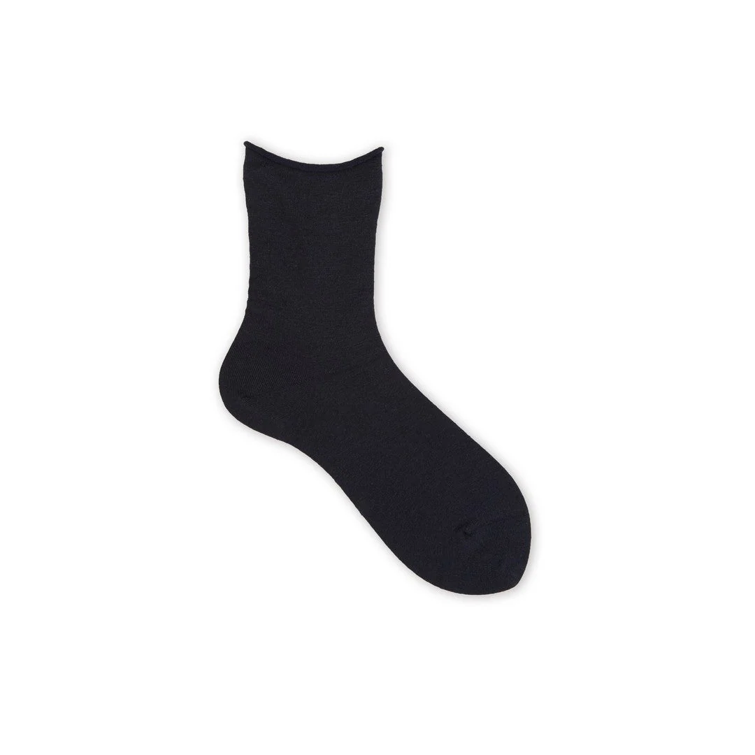 021131817 Fine Cotton/Linen Roll Top Socks - Image 20