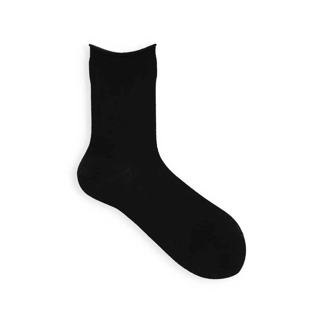 021132443 Premium Finest Merino Rolltop LC Socks S - Image 3