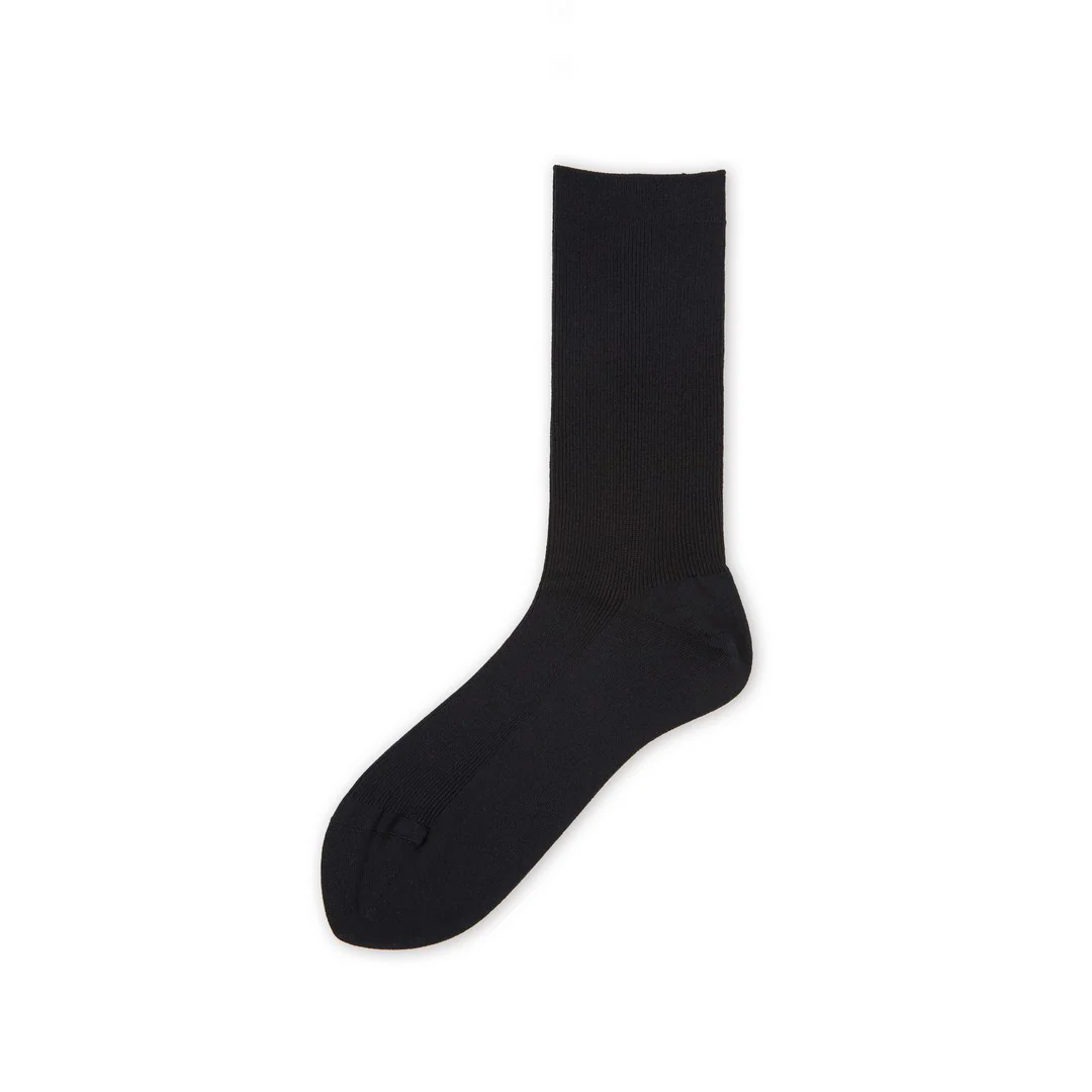 021140512 Luxe Merino Wool 1x1 Ribbed Crew Socks S - Image 23
