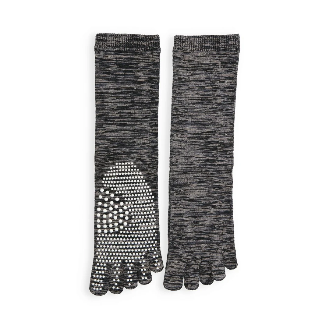 051140110 Reflexology Cotton Toe Crew Socks M - Image 4