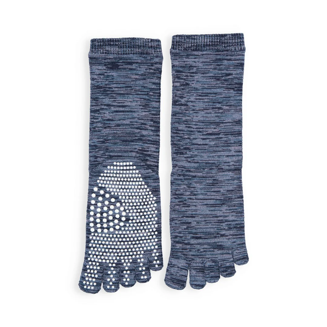 051140110 Reflexology Cotton Toe Crew Socks M - Image 6