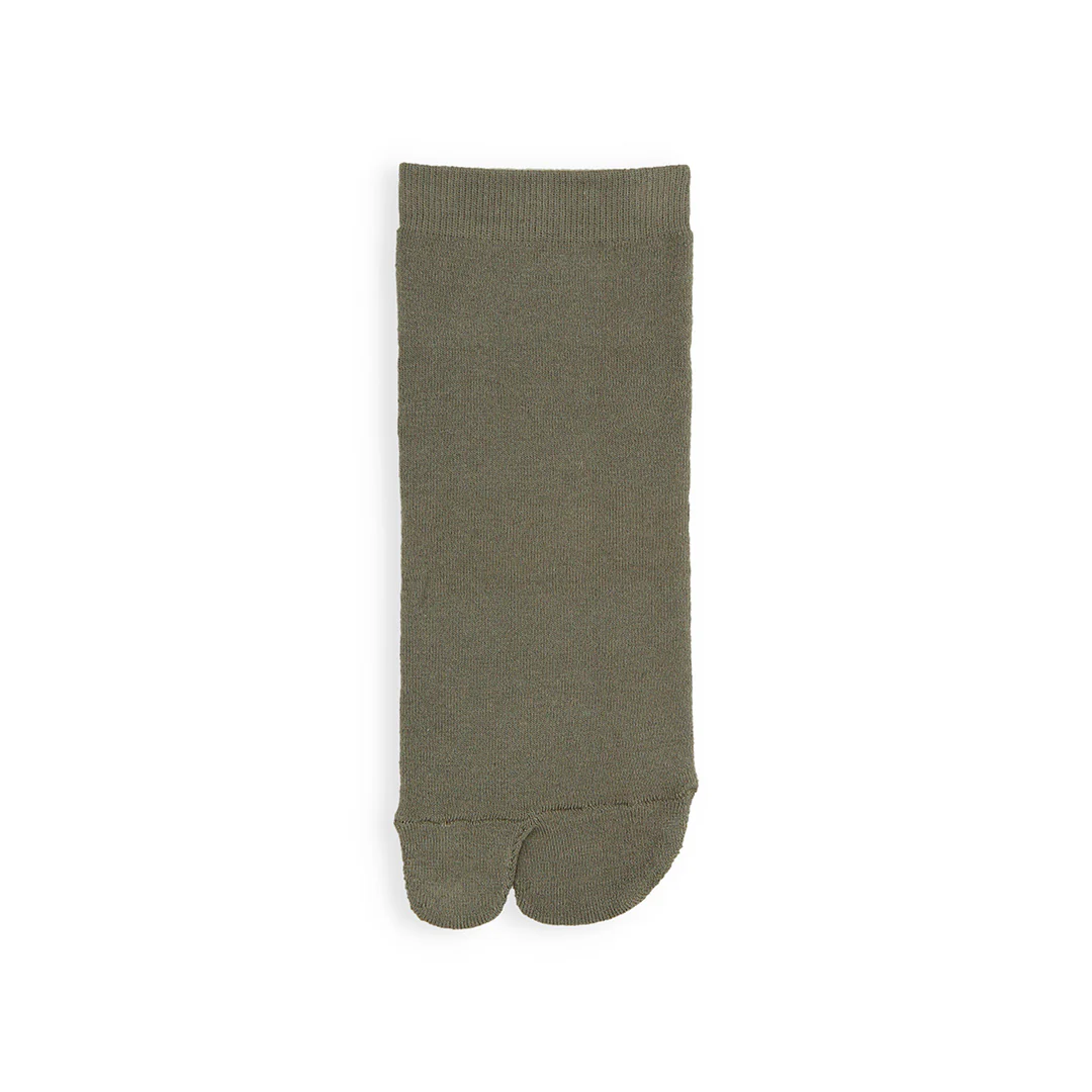062120229 Plain Tabi Pile Trainer Socks L - Image 7